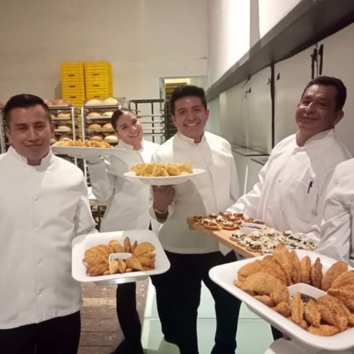 Box lunchs alineados para conferencia